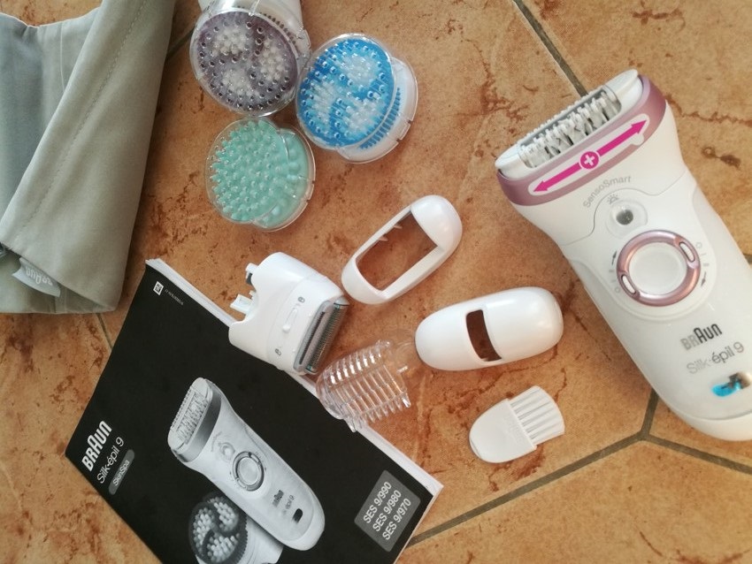 Braun Silk-epil SensoSmart 9-990 – cčo obsahuje balenie produktu